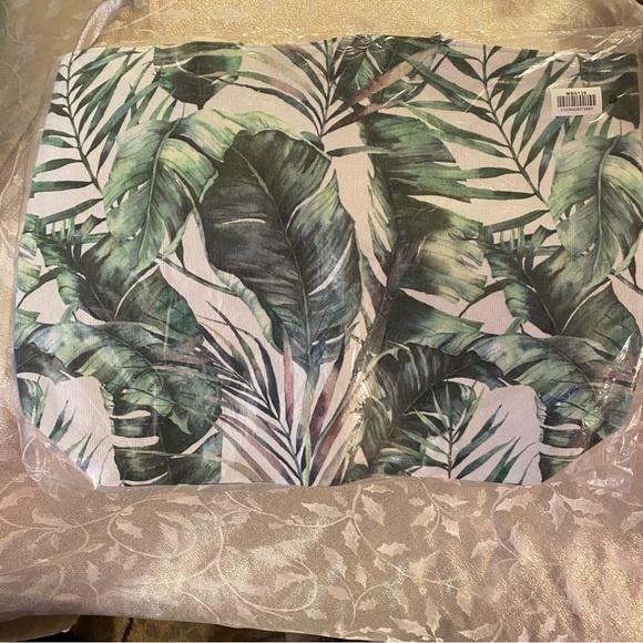 Palm Leaf Large Beach Tote bag foliage - Picture 4 of 7